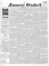 Financial Standard Saturday 06 June 1891 Page 1