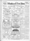 Wandsworth Borough News Friday 19 June 1908 Page 1