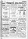 Wandsworth Borough News Friday 27 August 1909 Page 1