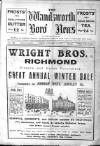 Wandsworth Borough News Friday 02 January 1914 Page 1