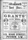 Wandsworth Borough News Friday 20 February 1914 Page 1