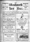 Wandsworth Borough News Friday 13 March 1914 Page 1