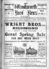 Wandsworth Borough News Friday 24 April 1914 Page 1