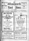 Wandsworth Borough News Friday 19 June 1914 Page 1