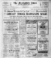 Macclesfield Times Friday 08 December 1933 Page 1