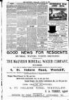Southend Standard and Essex Weekly Advertiser Thursday 23 August 1900 Page 8