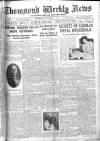 Thomson's Weekly News Saturday 01 December 1917 Page 1