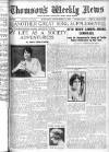 Thomson's Weekly News Saturday 17 September 1921 Page 1
