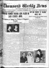 Thomson's Weekly News Saturday 07 November 1925 Page 1