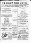 Kidderminster Times and Advertiser for Bewdley & Stourport Saturday 12 February 1876 Page 1