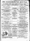 Kidderminster Times and Advertiser for Bewdley & Stourport Saturday 10 June 1876 Page 1