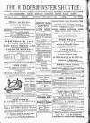Kidderminster Times and Advertiser for Bewdley & Stourport Saturday 23 December 1876 Page 1