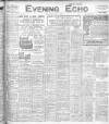 Evening Echo (Cork) Friday 02 April 1909 Page 1