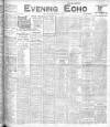 Evening Echo (Cork) Wednesday 15 September 1909 Page 1