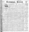 Evening Echo (Cork) Wednesday 29 September 1909 Page 1