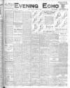 Evening Echo (Cork) Saturday 09 October 1909 Page 1