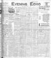 Evening Echo (Cork) Wednesday 03 November 1909 Page 1