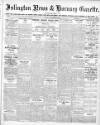 Islington News and Hornsey Gazette Friday 29 January 1909 Page 1