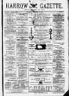Harrow Gazette Saturday 02 January 1875 Page 1