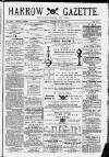 Harrow Gazette Saturday 20 February 1875 Page 1