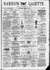 Harrow Gazette Saturday 20 March 1875 Page 1