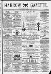 Harrow Gazette Saturday 03 April 1875 Page 1
