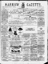 Harrow Gazette Saturday 14 October 1876 Page 1