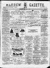Harrow Gazette Saturday 21 October 1876 Page 1