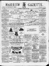 Harrow Gazette Saturday 28 October 1876 Page 1
