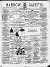 Harrow Gazette Saturday 18 November 1876 Page 1