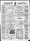 Harrow Gazette Saturday 02 December 1876 Page 1