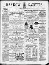 Harrow Gazette Saturday 23 December 1876 Page 1