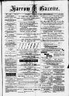 Harrow Gazette Saturday 02 February 1889 Page 1