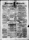 Harrow Gazette Saturday 09 March 1889 Page 1