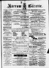 Harrow Gazette Saturday 07 September 1889 Page 1