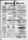 Harrow Gazette Saturday 14 September 1889 Page 1