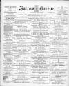 Harrow Gazette Saturday 10 January 1903 Page 1