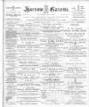 Harrow Gazette Saturday 25 July 1903 Page 1