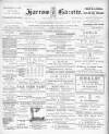 Harrow Gazette Friday 22 March 1907 Page 1