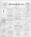 Harrow Gazette Friday 30 October 1908 Page 1