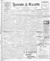 Harrow Gazette Friday 22 August 1919 Page 1