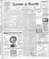 Harrow Gazette Friday 10 October 1919 Page 1