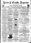 Herts & Cambs Reporter & Royston Crow Friday 29 March 1878 Page 1