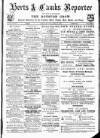 Herts & Cambs Reporter & Royston Crow Friday 12 April 1878 Page 1