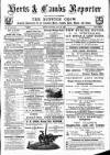Herts & Cambs Reporter & Royston Crow Friday 31 May 1878 Page 1