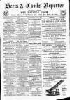 Herts & Cambs Reporter & Royston Crow Friday 05 July 1878 Page 1