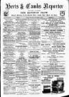 Herts & Cambs Reporter & Royston Crow Friday 01 November 1878 Page 1