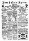 Herts & Cambs Reporter & Royston Crow Friday 19 September 1879 Page 1