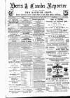 Herts & Cambs Reporter & Royston Crow Friday 09 January 1880 Page 1