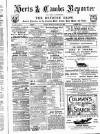 Herts & Cambs Reporter & Royston Crow Friday 26 March 1880 Page 1